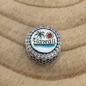 Pandora Hawaii Beach Moment Exclusive Charm Pendant, S925 Silver Jewelry